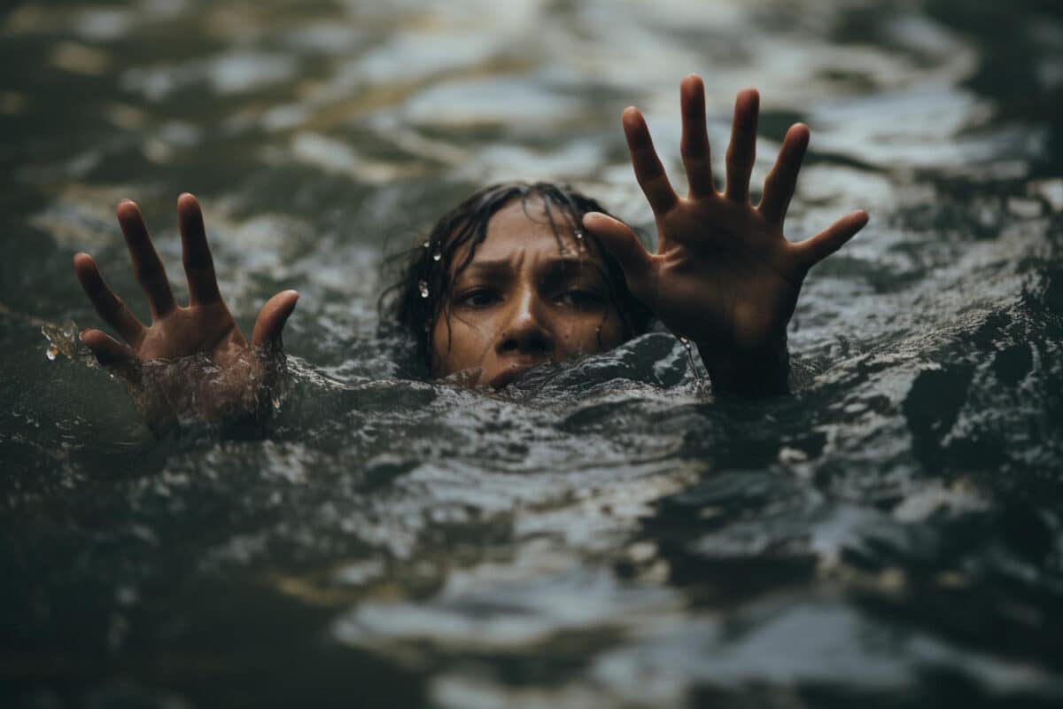 Sognare di annegare in piscina